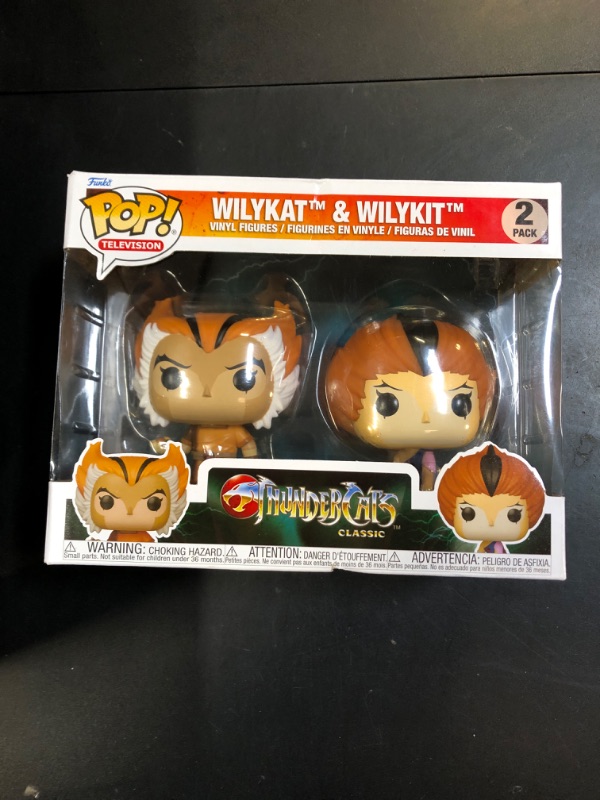 Photo 1 of Funko Pop Animation: Thundercats - Wilykat/Wilykit, 2-Pack - Collectable Vinyl Figure - Gift Idea - Official Merchandise - Toys for Kids & Adults - Cartoon/Animation Fans