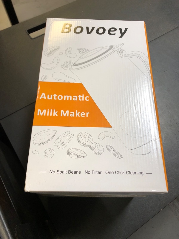 Photo 1 of Nut Milk Maker Machine, Automatic Nut Milk Maker for Almond Homemade Milk,Oat,Plant-Based Milk and Non-Dairy Beverages Almond Milk Maker,42oz Soy Milk Maker Delay Start/Self Clean/Boil Water/Keep Warm