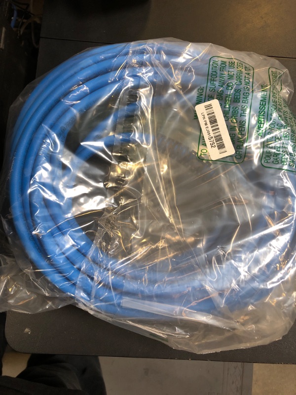 Photo 1 of UBERFLEX™ Kink Resistant Pressure Washer Hose 1/4", 3,100 PSI with (2) 22MM - Made in USA - (50 Feet)