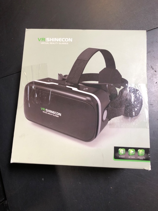 Photo 1 of VR Headset with Remote Controller,HD 3D VR Glasses Virtual Reality Headset for VR Games & 3D Movies, VR Headset for iPhone/Android phone Compatible 4.7-6 inch