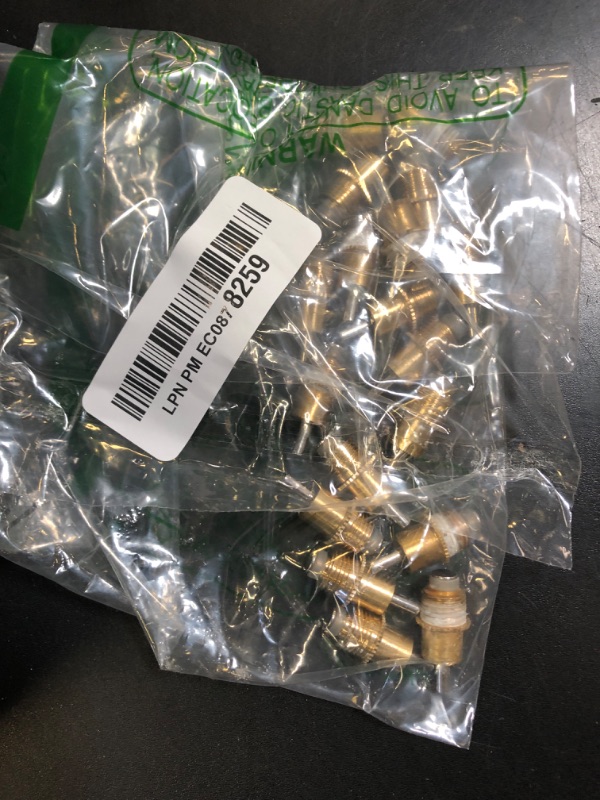 Photo 1 of Watris Veiyi 20PCS Water Feeder for Poultry Pig Goat, Automatic Nipple Drinker, Leakproof Rodents Drinking Equipment, Metal Nipple Waterer for Farm Animal