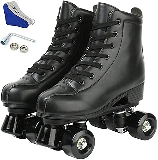 Photo 1 of black roller skates size unknown