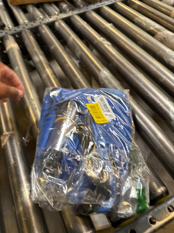 Photo 1 of Inflatable Surgery Collar for Dogs-Enhanced Anti-Licking Protective Cone with Adjustable Strap (Blue, L)