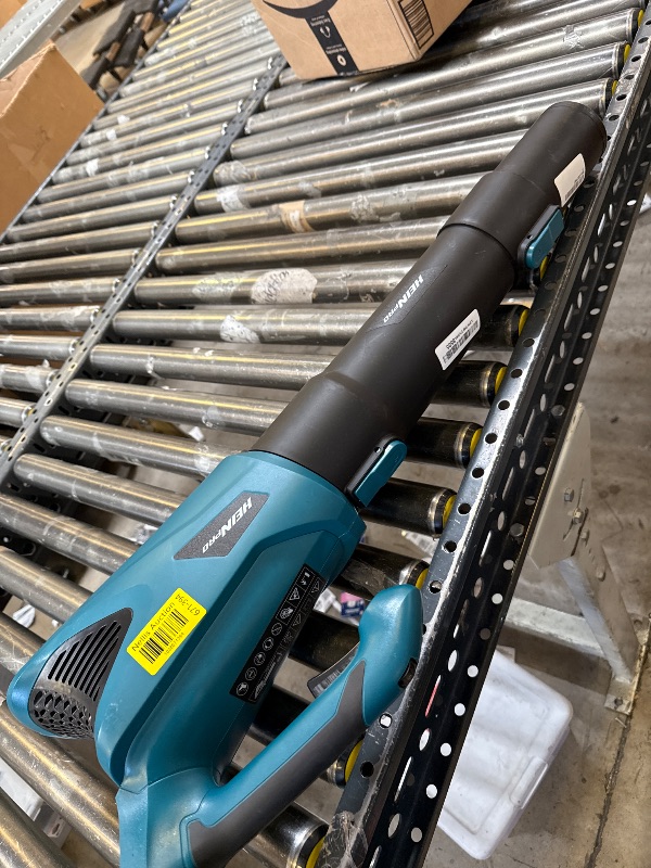 Photo 1 of HEINPRO Cordless Leaf Blower Up to 500CFM Compatible with Makita 18V Battery (No Battery), Electric Leaf Blower Cordless with 5 Speed Modes, Handheld Battery Powered Leaf Blowers for Lawn Care