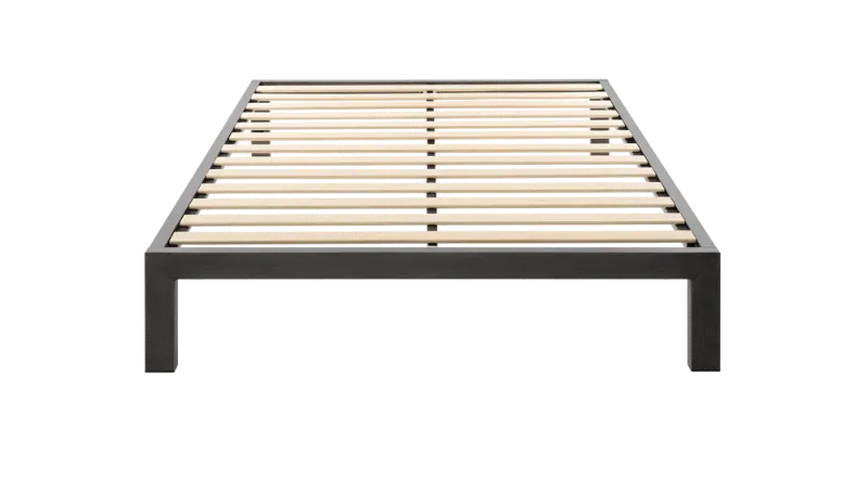 Photo 1 of MĂnimo Industrial Gunmetal® - Metallic Black Steel Bed Frame Unknown Size