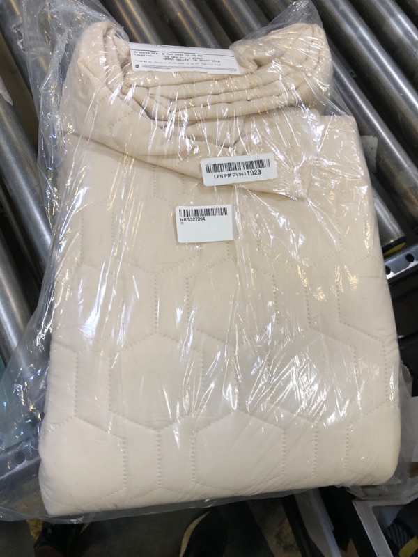 Photo 1 of Tcksstex Waterproof and Anti-Slip Dog Bed Cover and Pet Blanket Sofa Pet Bed Mat ?car Incontinence Mattress Protectors Furniture Couch Cover for Most Cats Dogs, Pets?52x82-Ivory?