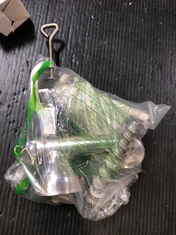 Photo 1 of Luzrise Manual Wheatgrass Juicer Portable Crank Wheatgrass Extractor Hand Fruit& Vegetables Squeezer 304 Stainless Steel for Juicing Celery, Kale, Spinach, Parsley, Pomegranate, Apple, Grape