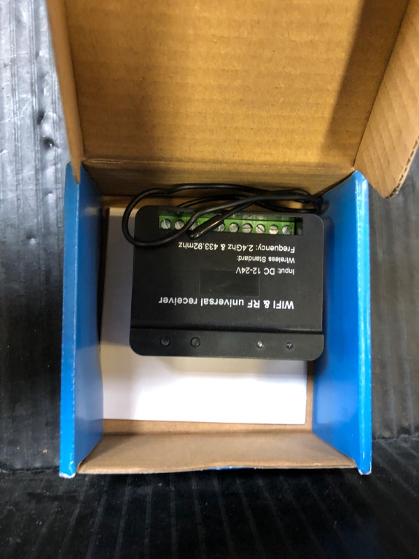 Photo 1 of JUJIANG SM18-03W WiFi Controller APP Remote Control Compatible with Alexa, Google Assistant, IFTTT, Gate Remote Control Work for Automatic Swing Sliding Gate Opener Garage Door Opener