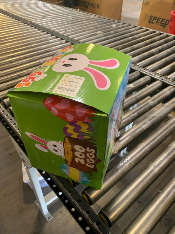 Photo 1 of 200 Pack 3 Inch Large Easter Eggs Bulk Include 6 Surprise Golden Eggs, Bright Colors Fillable Plastic Easter Egg Empty for Easter Hunt, Easter Basket Stuffers Fillers Party Favors