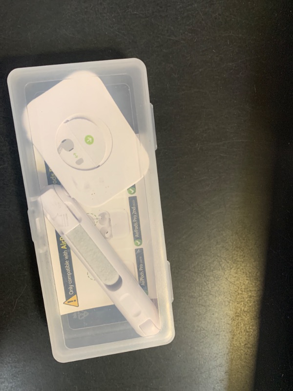 Photo 1 of 4 Pairs Replacement Ear Tips for AirPods Pro 2nd/1st Generation with Portable Storage Box & Cleaner Pen,Noise Reduction Holewith & Built-in dust Guard Screen,Silicone Ear Tips for AirPods Pro (White)