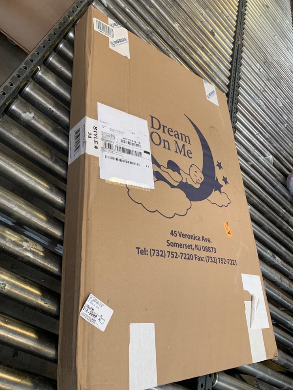 Photo 1 of Dream On Me Holly 3” Fiber Baby Crib Mattress, Fits All Mini & Portable Cribs Only, Greenguard Gold and JPMA Certified Crib Mattress, Easy to Clean and Waterproof Vinyl Cover