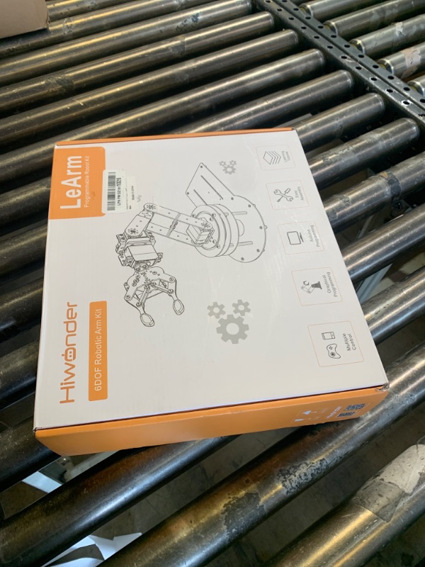 Photo 1 of Robotic Arm Kit 6DOF Programming Robot Arm with 5 Servo, Handle, Mechanical Claw and More, PC Software APP Control with Tutorial
