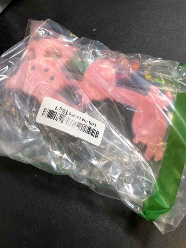 Photo 1 of Easter Silicone Teethers for Babies - 2ooya 2Pcs Pink Cat Fox Giraffe Infant Teething Chew Toys, Easy to Grasp Toddler Sore Gums Pain Relief Toy for Newborn Boy and Girl Baby Shower Easter Gifts