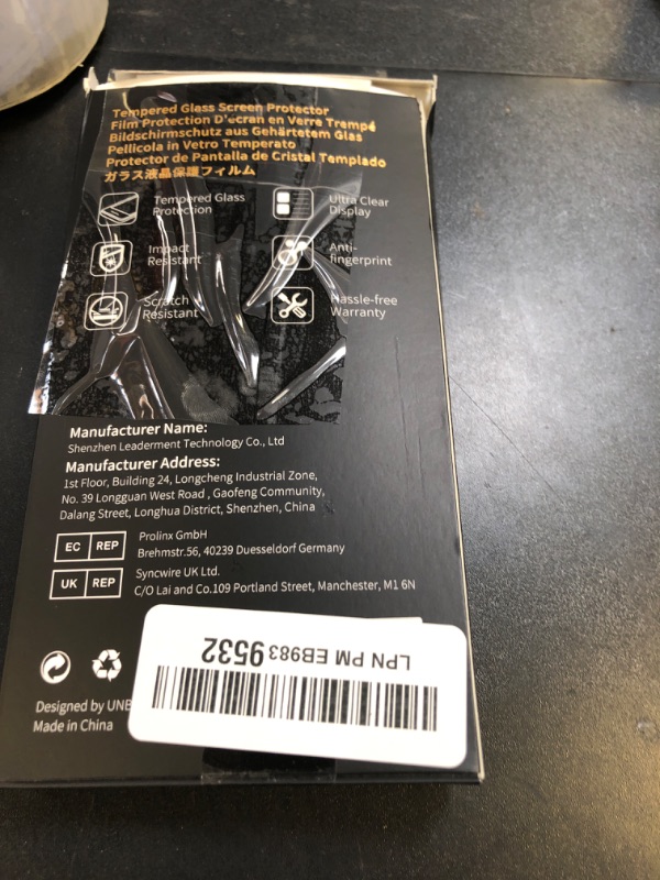 Photo 1 of UNBREAKcable Screen Protector for iPhone XS Max and iPhone 11 Pro Max 2 Pack, 2.5D Tempered Glass for iPhone XS Max/11 Pro Max Anti-scratch, Anti-fingerprint, Bubble Free & Case-friendly