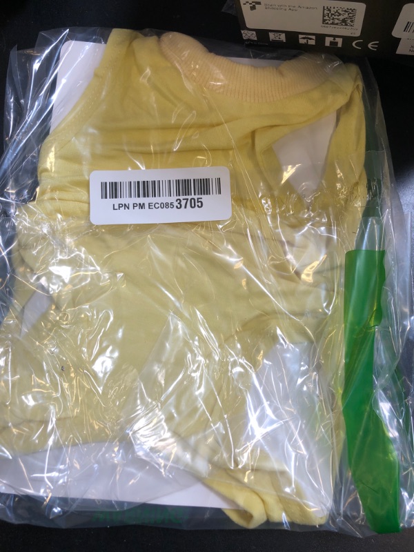 Photo 1 of Avont Cat Recovery Suit - Kitten Onesie for Cats After Surgery, Cone of Shame Alternative Surgical Spay Suit for Female Cat, Post-Surgery or Skin Diseases Protection -Yellow(S)