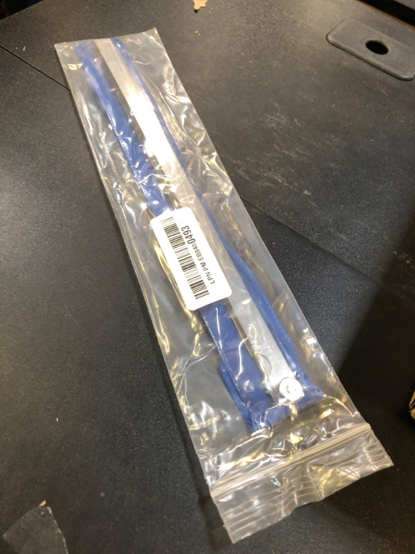 Photo 1 of 17 Blades Long Feeler Gauge 0.02-1.00 mm, Stainless Steel Feeler Gauge Dual Marked Metric and Imperial Measuring Tool(0.02-1.00 mm, 17 Blades)