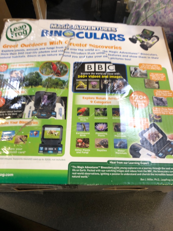 Photo 1 of LeapFrog Magic Adventures Binoculars with Screen Capture, Night Vision for Kids Ages 4 and up