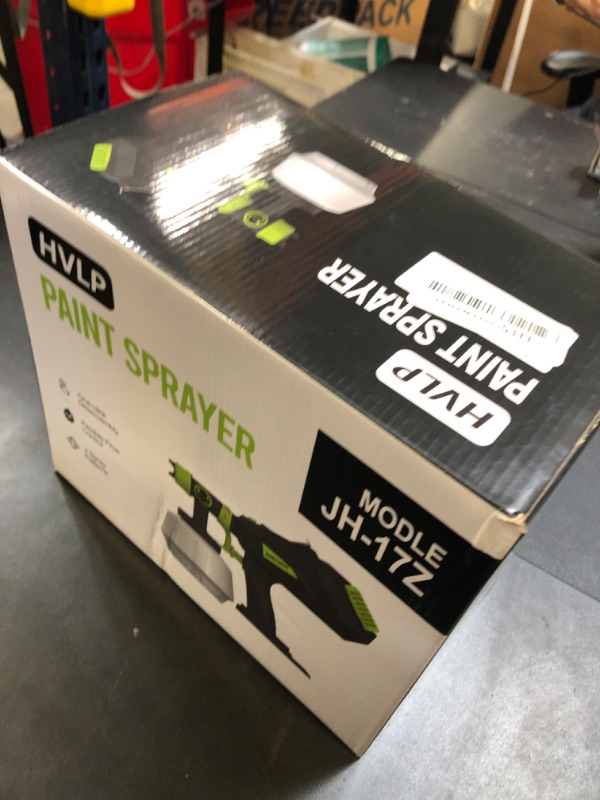 Photo 1 of ONEFINSH Cordless Paint Sprayer for Ryobi 18V Battery, Handheld HVLP Paint Gun with 3 Spray Patterns & 4 Nozzles, Ideal for DIY Projects, House Painting, Furniture & More (No Battery Included)