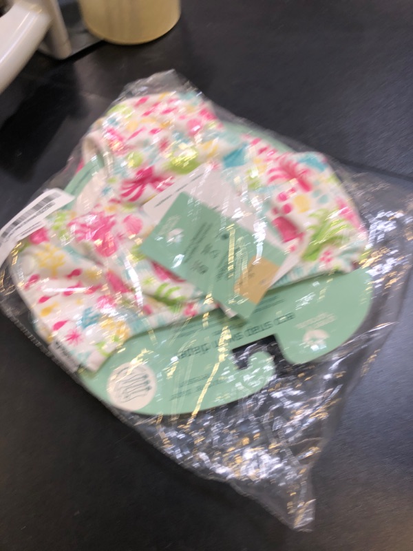 Photo 1 of Snap Reusable Absorbent Swimsuit Diaper-White Sea Pals-4T