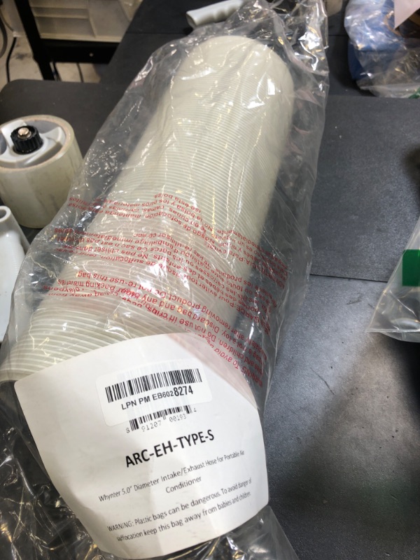 Photo 1 of Whynter ARC-EH-Type-S 5.0" Diameter Intake/Exhaust Hose for Portable Air Conditioner