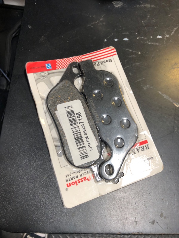 Photo 1 of Road Passion Rear Brake Pads for HARLEY FXSTC Softail Custom(2008-2010)/FXS Blackline(2011-2013)/FLSTF Fat Boy(2008-2017) /FLSTFB Fat Boy LO(2010-2016)/S(2016-2017)