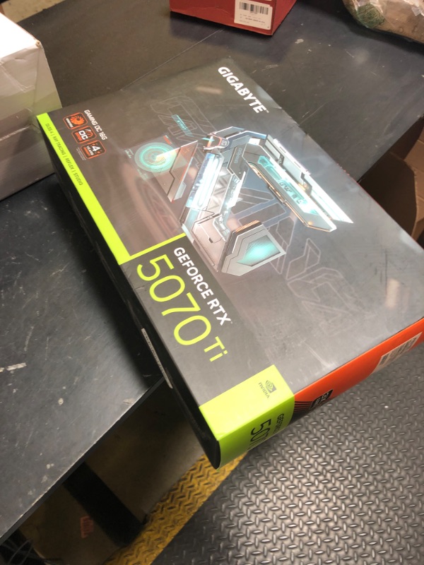 Photo 1 of GIGABYTE GeForce RTX 5070 Ti Gaming OC 16G Graphics Card, 16GB 256-bit GDDR7, PCIe 5.0, WINDFORCE Cooling System, GV-N507TGAMING OC-16GD Video Card