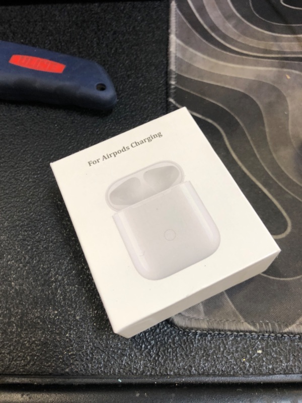 Photo 1 of CIVPOWER Wireless Charging Case Compatible with AirPods 1 2?Air pods Charger Case Replacement with Bluetooth Pairing Sync Button?no Aipods (White)