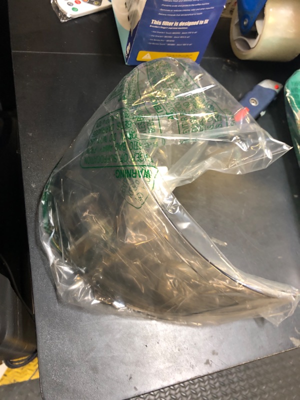 Photo 1 of VCOROS X9 Full Face Motorcycle Helmet Replacement Shield 5Color Lens Available (Chrome Silver)