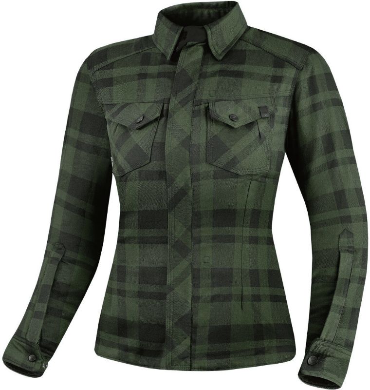 Photo 1 of SHIMA Renegade 2.0 Ladies Motorcycle Shirt, Green, Size S for Women