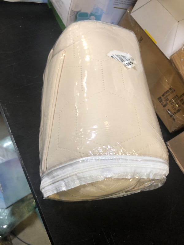 Photo 1 of Tcksstex Waterproof and Anti-Slip Dog Bed Cover and Pet Blanket Sofa Pet Bed Mat ?car Incontinence Mattress Protectors Furniture Couch Cover for Most Cats Dogs, Pets?52x82-Ivory?