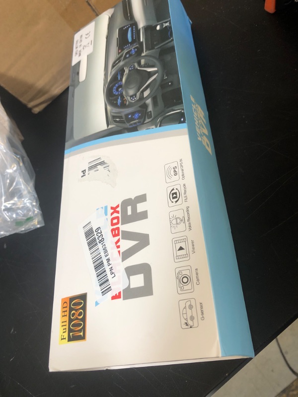 Photo 1 of Podofo 4.5" Rear View Mirror Camera Dash Cam DVR Monitor Rear View Dual Camera Video Recording System 1080P IPS Screen/Loop Recording/150° Wide Angel/Night Vision/G-Sensor/Parking Assistance