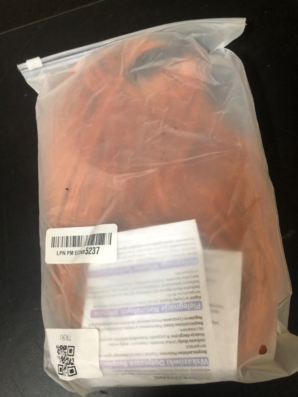 Photo 1 of S-noilite Unisex Cosplay Short Straight Hair Wig Women Mens Anime Comic Party Costume Wigs Dark Orange