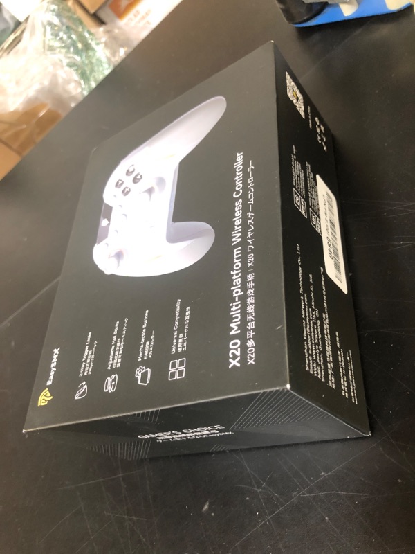 Photo 1 of EasySMX X20 Wireless Gaming Controller with RGB Backlit, 2-Stage Hall Effect Stick, 1000Hz Polling Rate, 6-Axis Gyro on Multi-Platform, Mech Buttons- Compatible with PC/Switch/Steam/Android