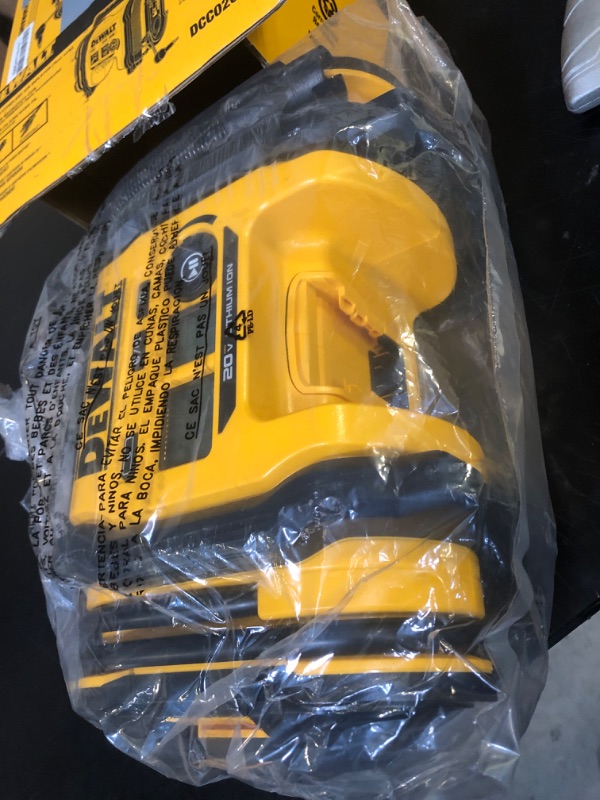 Photo 1 of DEWALT Tire Inflator Portable Air Compressor 20V MAX, Air Pump with Automatic Shut Off, LED Light, Tool Only (DCC020IB)