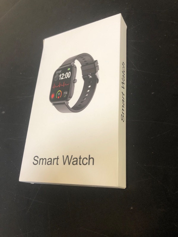 Photo 1 of Smart Watch for Men Women SmartWatch 1.83" for iPhone Samsung Android Phone Compatible, Fitness Tracker Watch with Pedometer, Heart Rate/Sleep Monitor, Blood Oxygen, IP68 Waterproof
