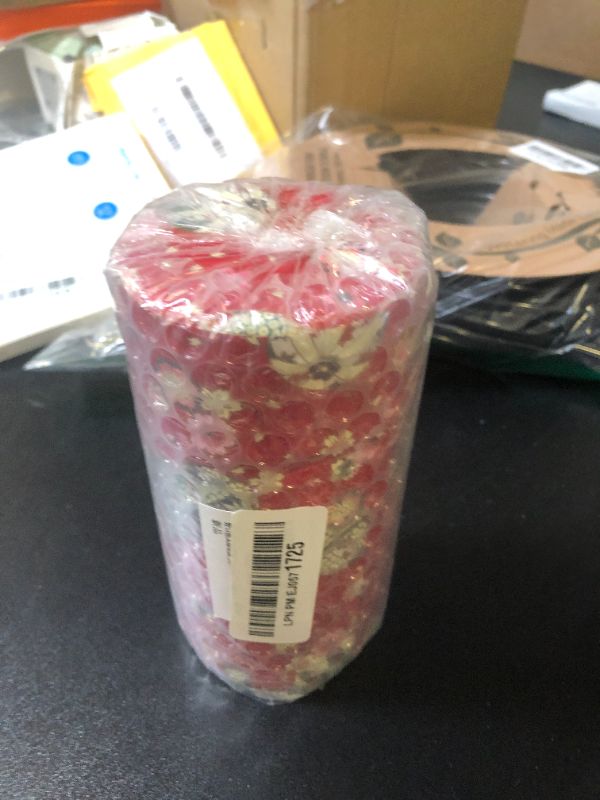 Photo 1 of ??????? Japanese Tea Canister Tin Japanese Ball and Cherry Blossoms/Double Lid/Japanese YUZEN Washi Paper Pasted /200g Tea Capacity/Loose Leaf Tea Storage/Storage Container with Lid