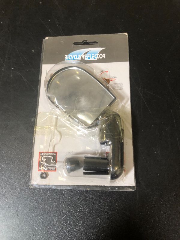 Photo 1 of Mirror, New Black Mini Rotate Flexible Cycling Rearview Handlebar Mirror