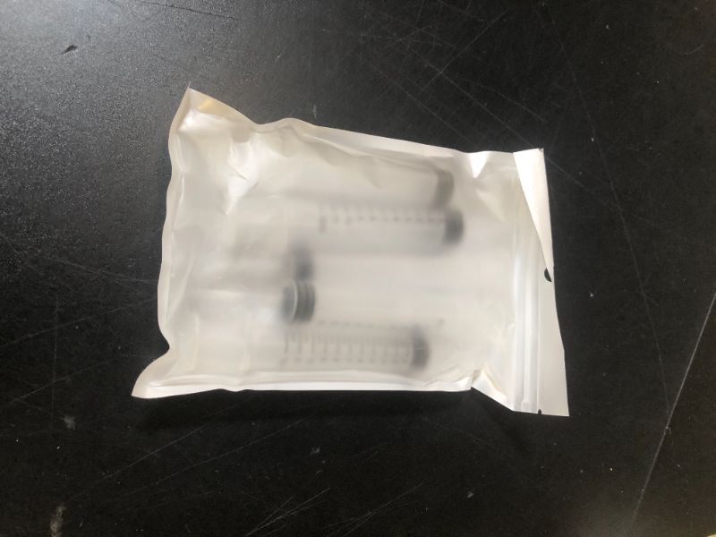 Photo 1 of Wisdom Teeth Syringe, 5 Pack Irrigation Dental Syringes with Measure Scale & Curved Tip for Dental Care Liquid Oral Tonsil Stone