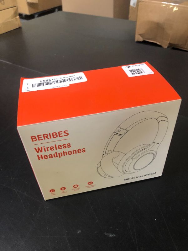 Photo 1 of BERIBES Bluetooth Headphones Over Ear, 65H Playtime and 6 EQ Music Modes Wireless Headphones with Microphone, HiFi Stereo Foldable Lightweight Headset, Deep Bass for Home Office Cellphone PC Ect.