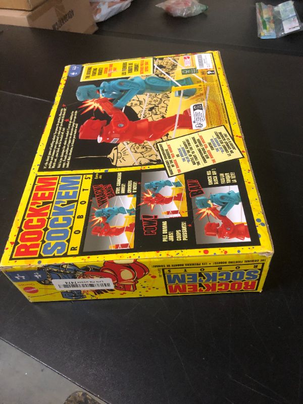 Photo 1 of Mattel Rock 'Em Sock 'Em Robots Game