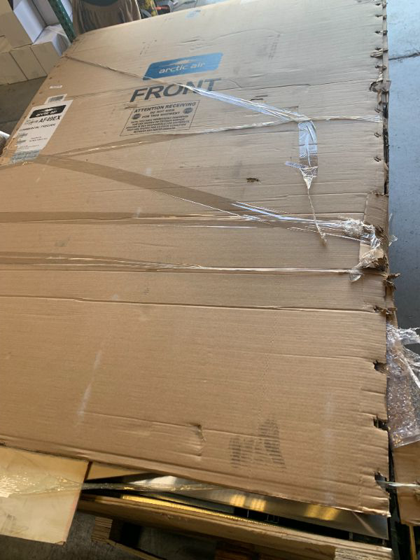 Photo 1 of Arctic Air AF49 54" Two Section Two Door Reach-in Commercial Freezer, 49 Cubic Feet, Stainlesss Steel, 115v
