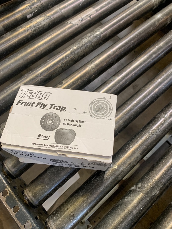 Photo 1 of Terro Fruit Fly Traps for Indoors (6 Pack) + 270 Days of Lure Supply
