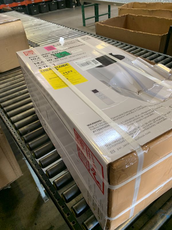 Photo 1 of 14,000 BTU Portable Air Conditioner Cools Up to 700 Sq.Ft, 3-IN-1 Energy Efficient Portable AC Unit with Remote Control & Installation Kits for Large Room, Campervan, Office, Temporary Space