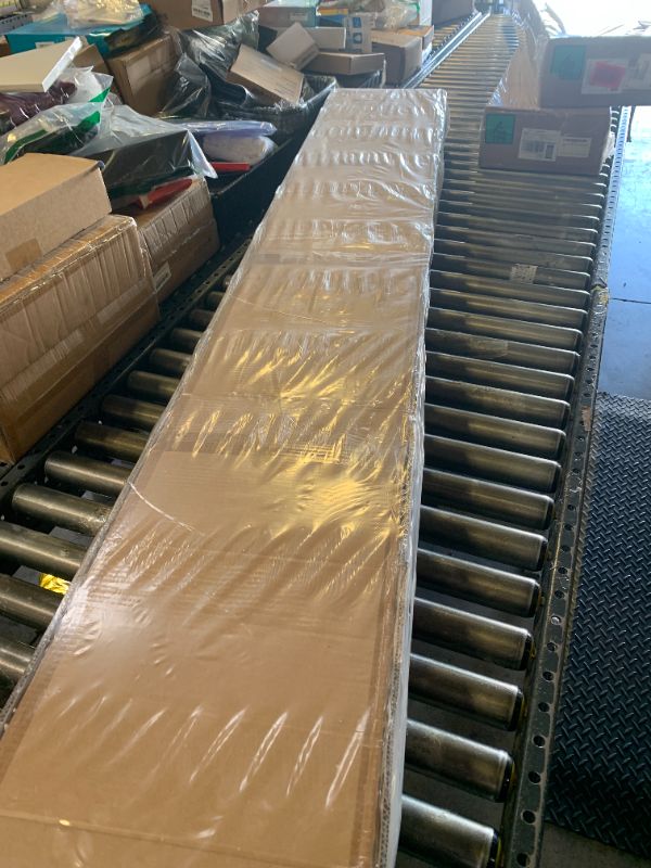 Photo 1 of BARNSMITH 42in x 84in Sliding Barn Door Only, K-Frame, Solid Wood Barn Door Slab Covered with Water-Proof PVC Surface, No Pre-Drilled, Easy Assembly, White