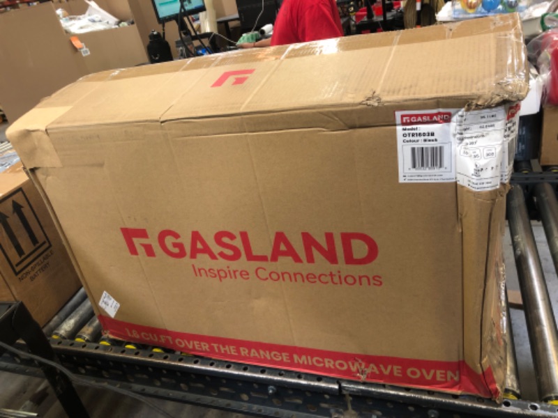 Photo 1 of GASLAND 30 Inch Over the Stove Microwave, 1.7 Cu.ft. Over Range Microwave with 10 Power Levels, One Touch Cooking, 300 CFM,1000W, LED, Turntable, Sensor Cook, Above Stove Microwave, Stainless Steel