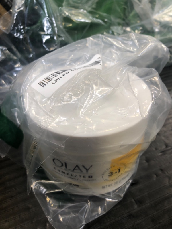 Photo 1 of Olay Complete+ Rich Moisturizing Cream Fragrance-Free, 8.5 OZ, 3-in-1 Hydrating Face Cream for Dry Skin with Vitamin B3, Vitamin E, and Ceramides