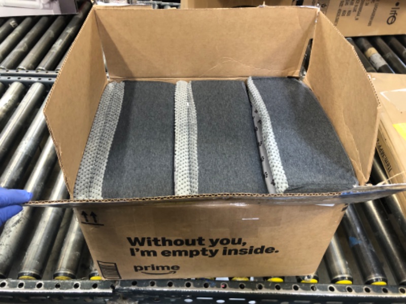Photo 1 of Update 40D Small Dog Steps/Stairs for Staircase, Foam Dog Pet Ramps for Small Dogs, Non-Slip Pet Ramps for Stairs Inside House, Stair Ramp for Injured Dogs Cats with Anti-Slip Strip, 6 Pack