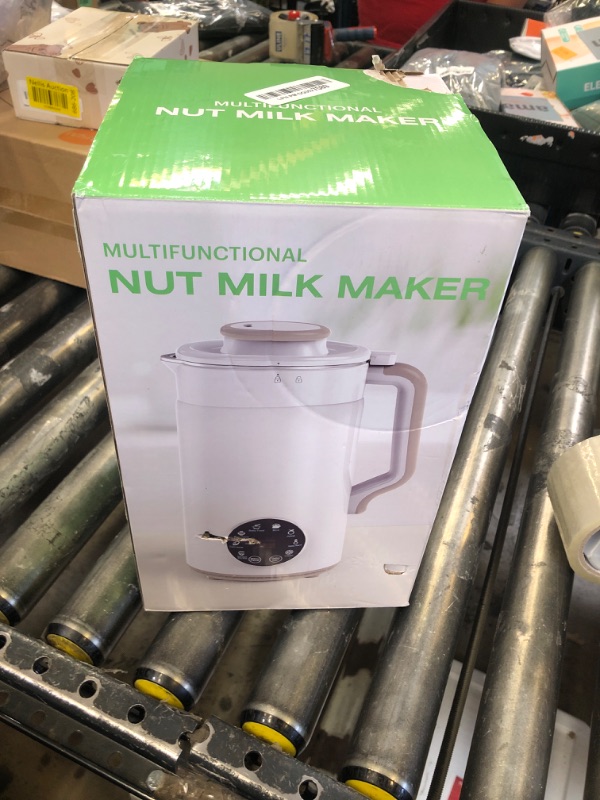 Photo 1 of COBLOB 10-in-1 Nut Milk Maker Machine - 55oz Automatic Soy Milk Maker with 12 Blades | Homemade Almond Oat Coconut Juice Plant Based Milk Maker with Delay Start, Keep Warm, Self-Cleaning, Boil Water