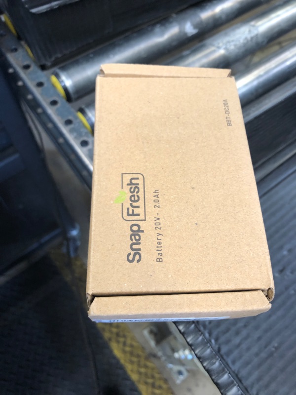 Photo 1 of SnapFresh 20V 2.0Ah Li-ion Battery, (Not Compatible with Other Brands), Lithium-Ion Battery Support Fast Charging(BBT-DC20A)