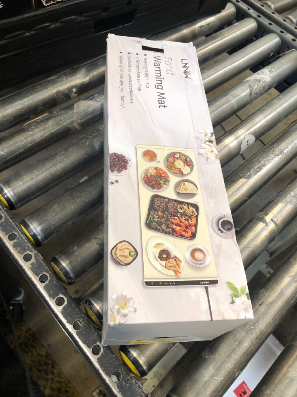 Photo 1 of Extra Large Food Warming Mat, 36x15 Inch Electric Heating Tray for Parties, Buffets, and Family Gatherings